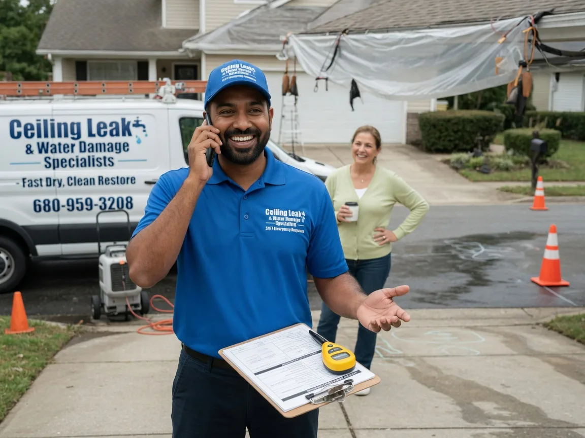 Ceiling Leak Cleanup Grant Town, WV FAQs
